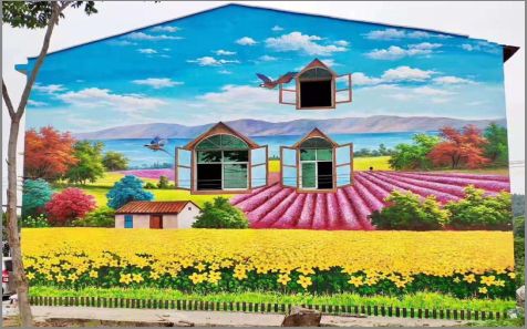 赣州乡村墙体彩绘