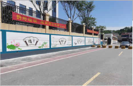赣州社会主义核心价值观墙体彩绘