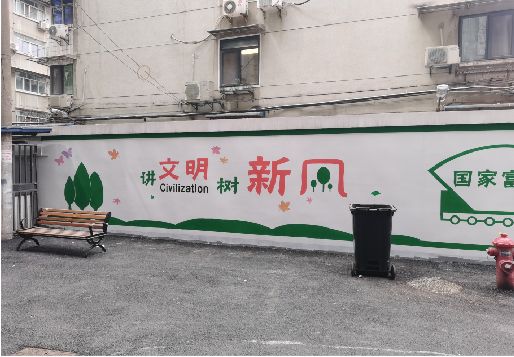赣州社区墙绘